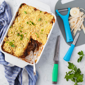 Vegan Parsnip Shepherds Pie