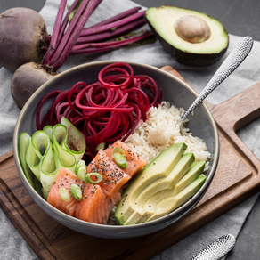 Salmon Rice Bowl